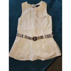 Burberry London baby girl dress 18 m .